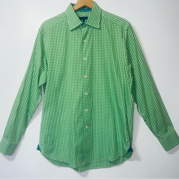 Lilly Pulitzer Other - Lily Pulitzer Men’s Via Palm Beach Gingham Plaid Button Down Shirt Preppy Size M